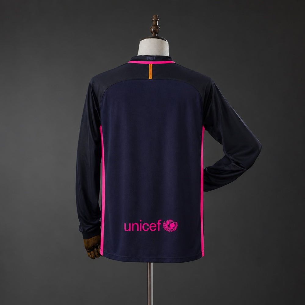 Camiseta Retro FC Barcelona 16/17 Manga Larga