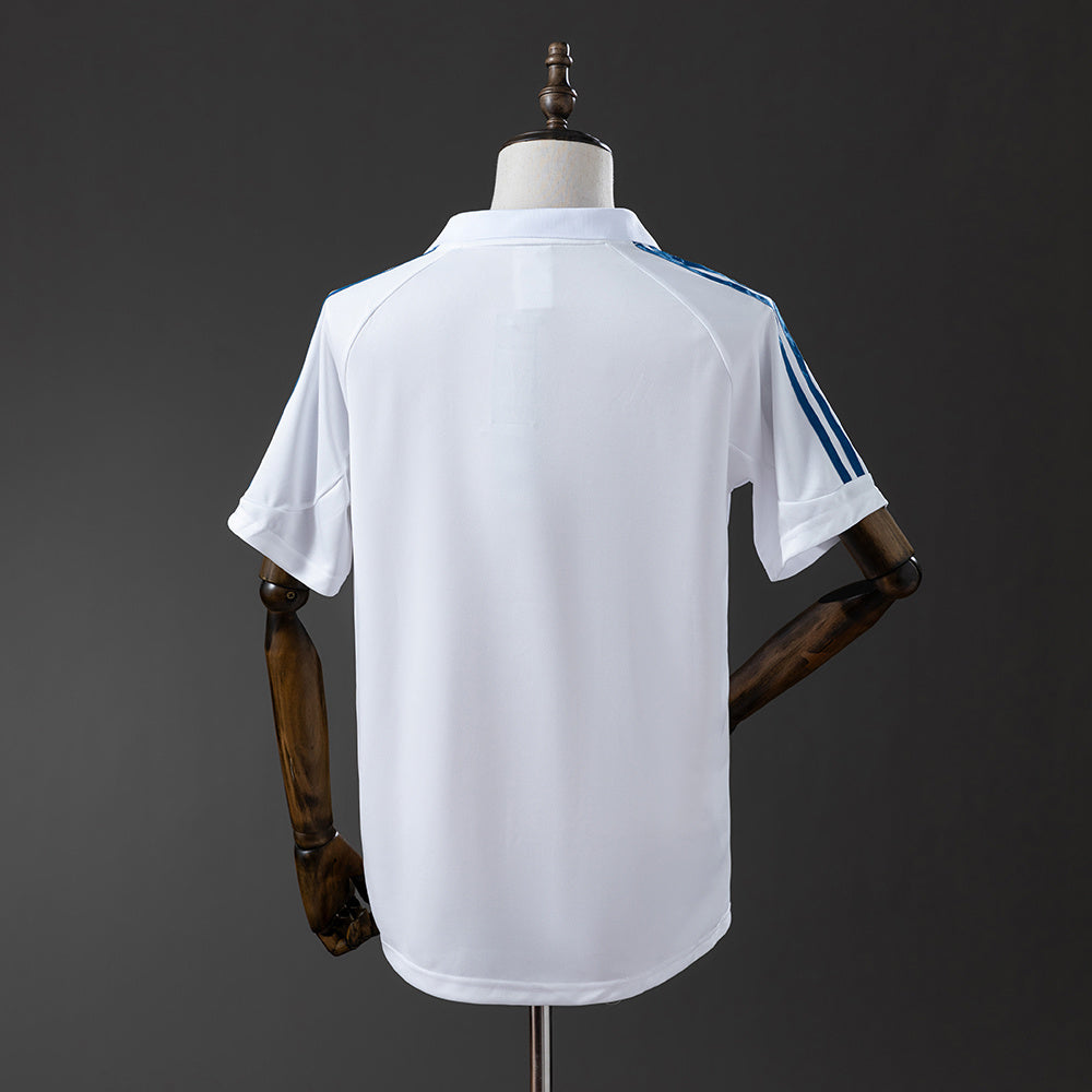 Camiseta retro Real Madrid blanca 2001/02
