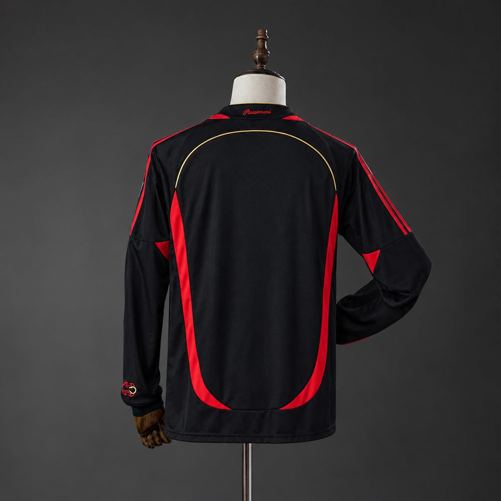 Camiseta Retro AC Milán 2006 Manga Larga