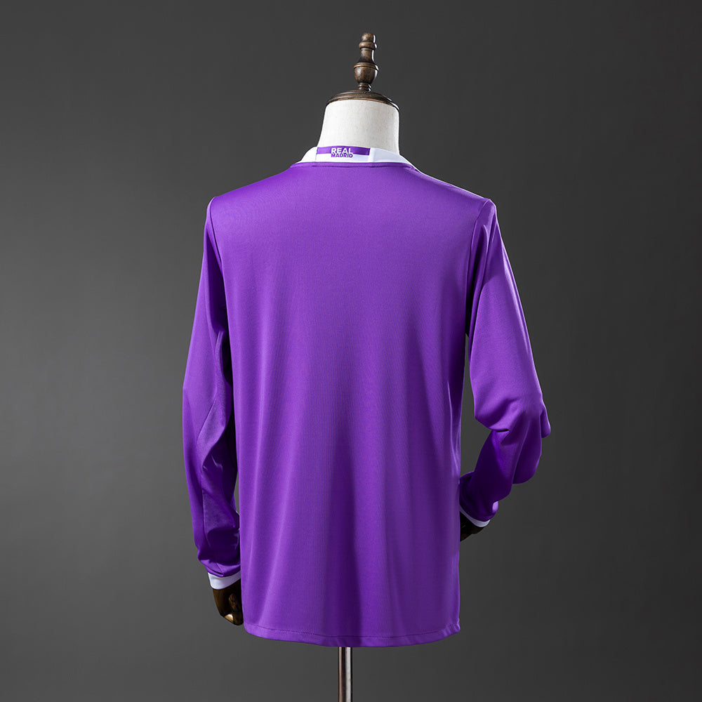 Camiseta Retro Real Madrid Morada 2016/17