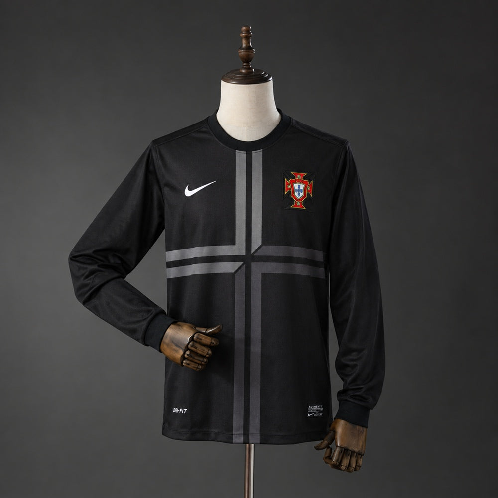Camiseta Retro Portugal 2013 Manga Larga