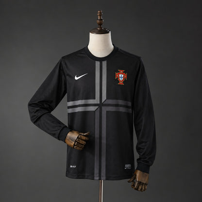 Camiseta Retro Portugal 2013 Manga Larga