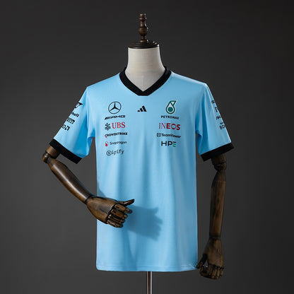 Camiseta Turquesa Mercedes AMG F1 2026