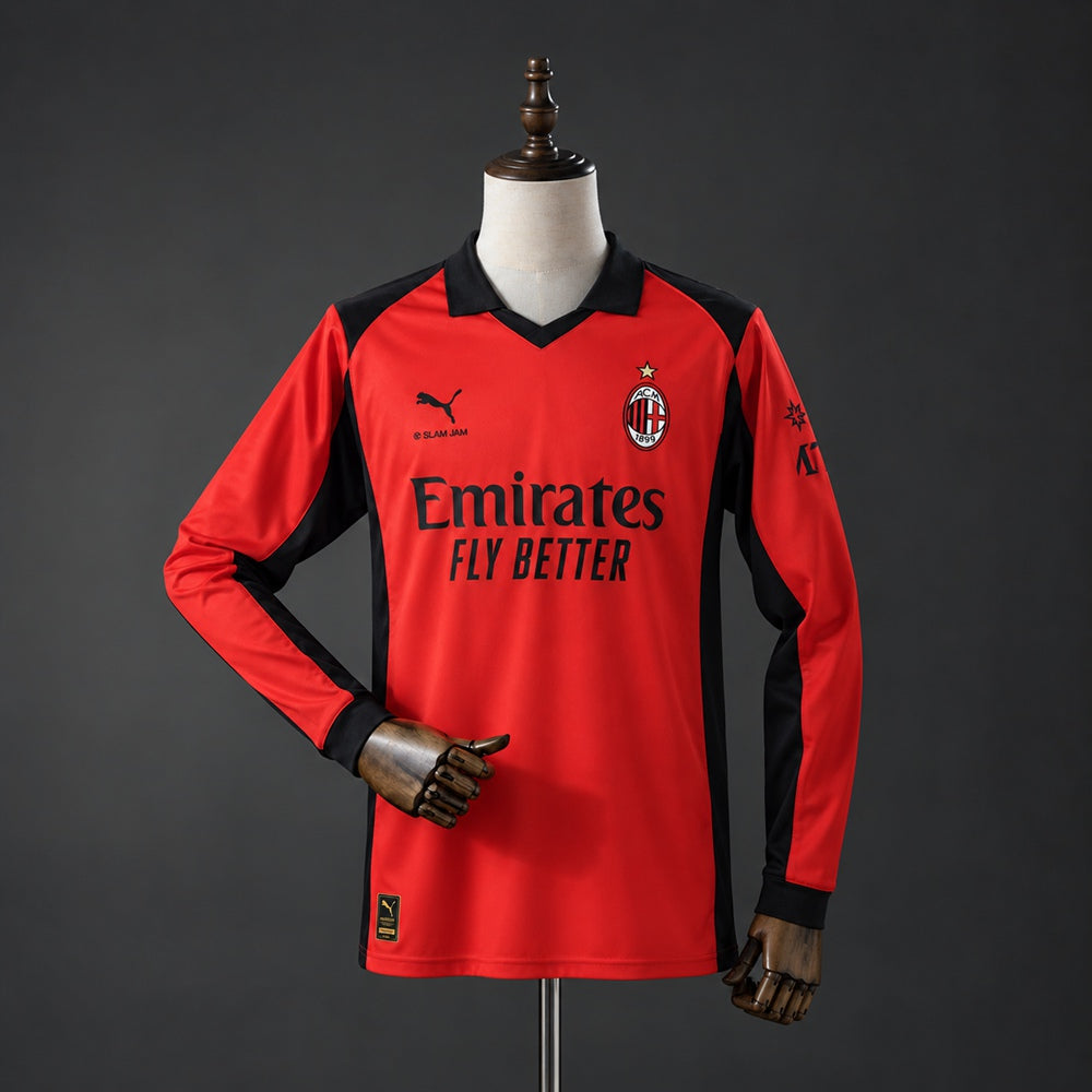 Camiseta AC Milán 4ª Equipación Manga Larga 26/27