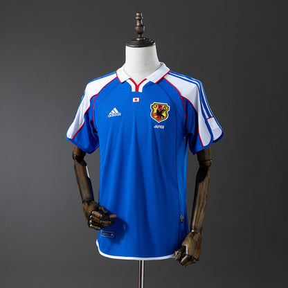 Camiseta Retro Japón 2000 Azul