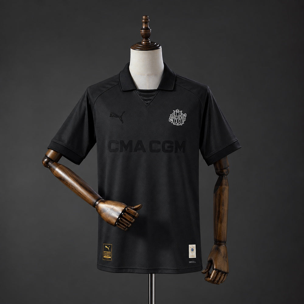 Camiseta Retro Olympique de Marsella 125th Anniversary