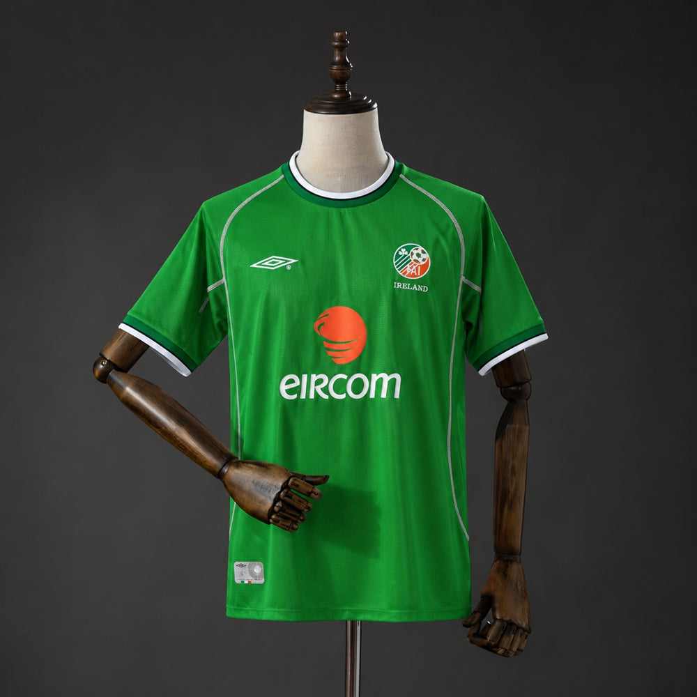 Camiseta Retro Irlanda 2002