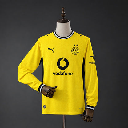 Camiseta Borussia Dortmund 1ª Equipación Manga Larga 26/27