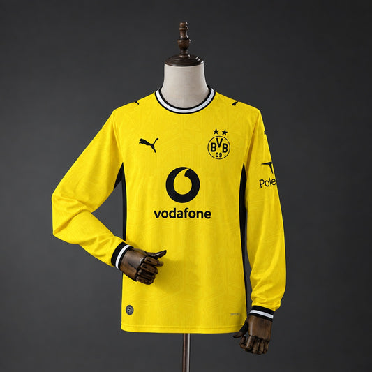 Camiseta Borussia Dortmund 1ª Equipación Manga Larga 26/27