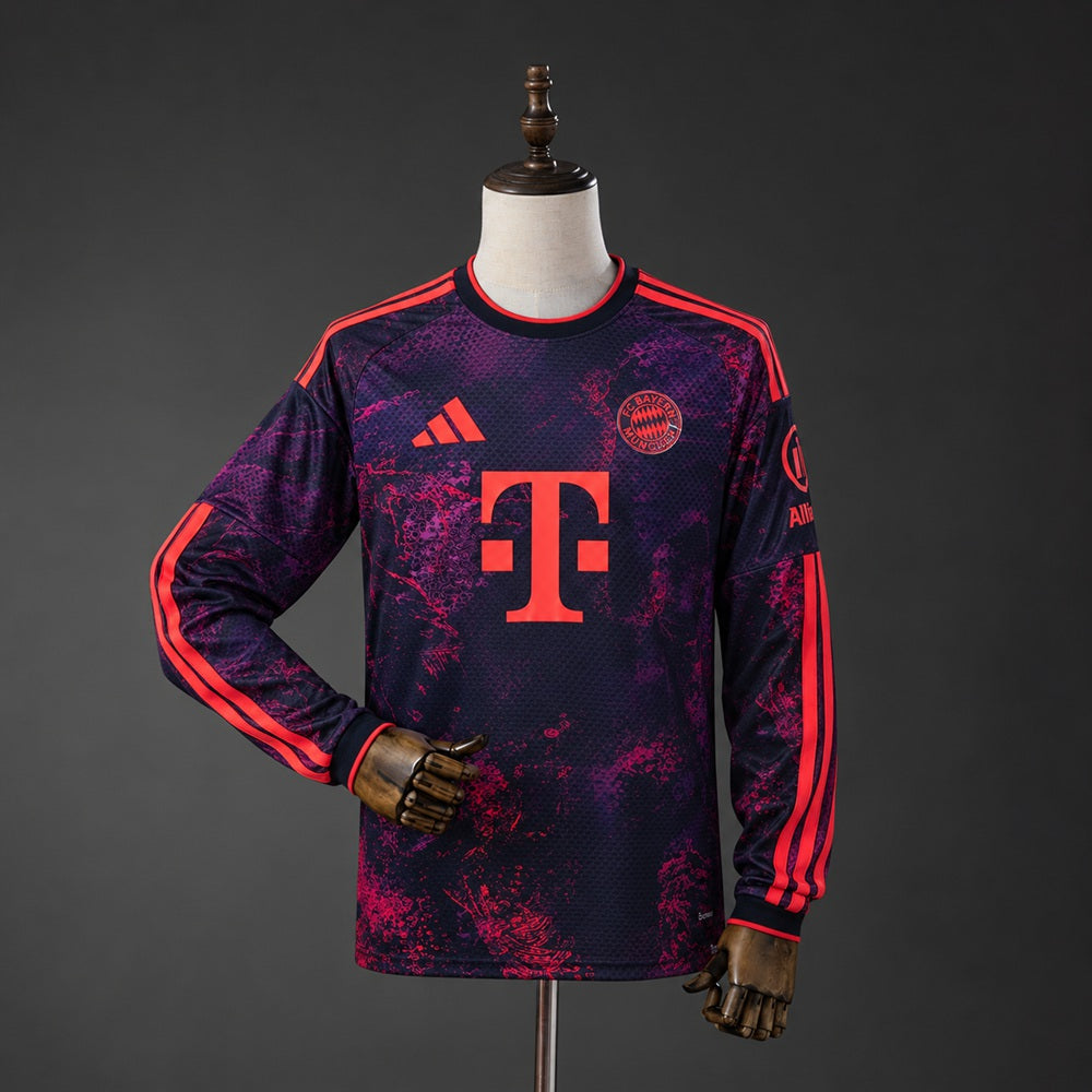 Camiseta Bayern Múnich 2ª Equipación Manga Larga 26/27