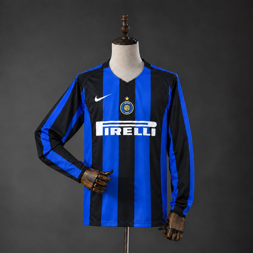 Camiseta Retro Inter de Milán 04/05 Manga Larga