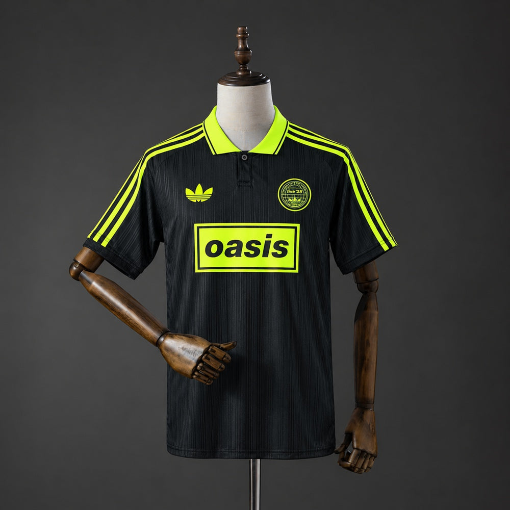 Camiseta retro Oasis x Originals negra