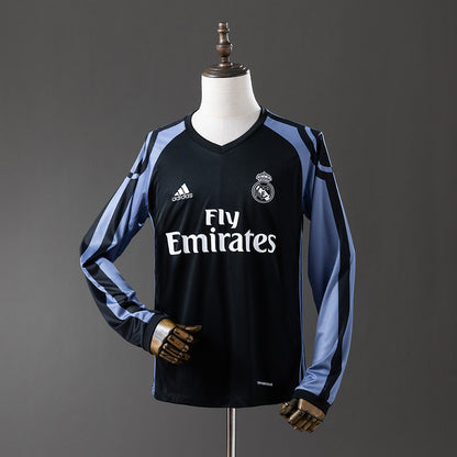 Camiseta Retro Real Madrid Negra 2016/17