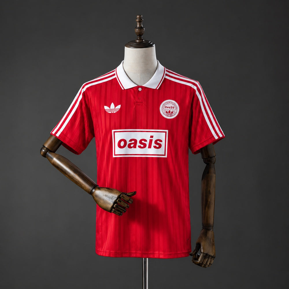 Camiseta retro Oasis x Originals roja