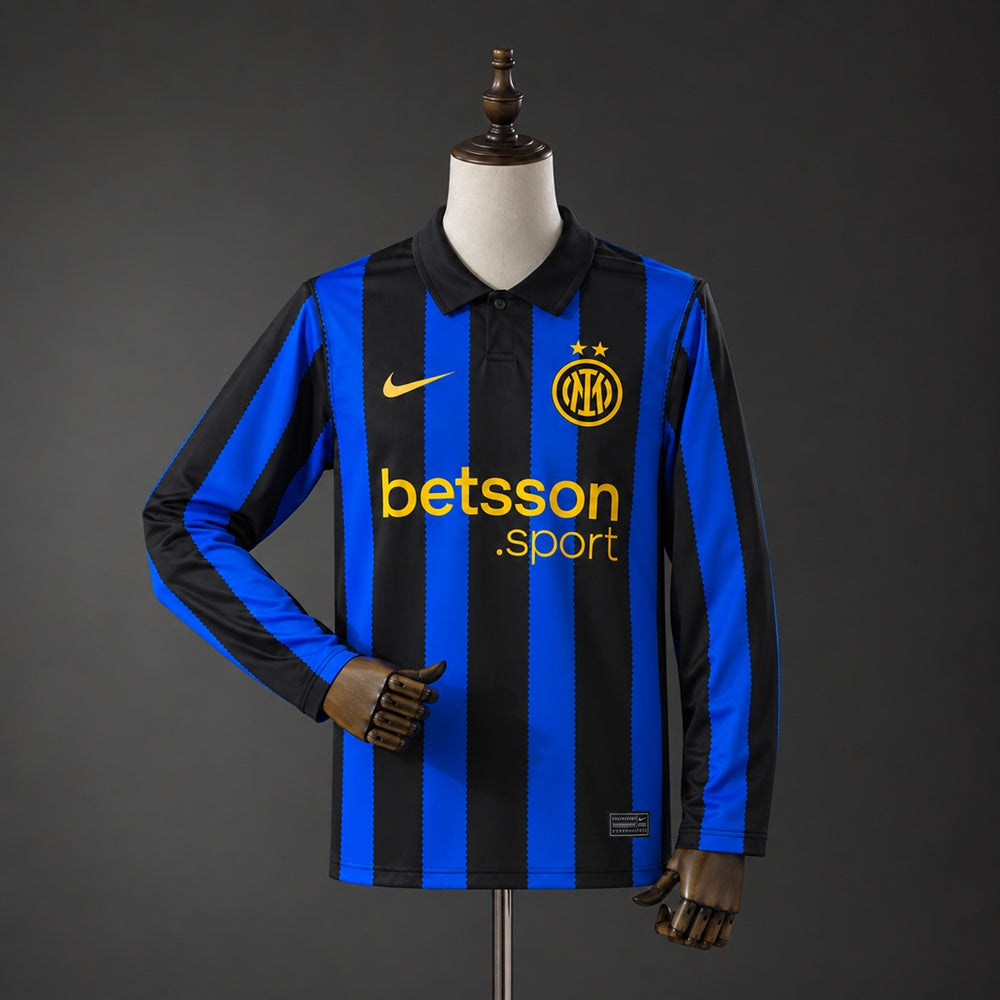 Camiseta Inter Milán 1ª Equipación Manga Larga 26/27