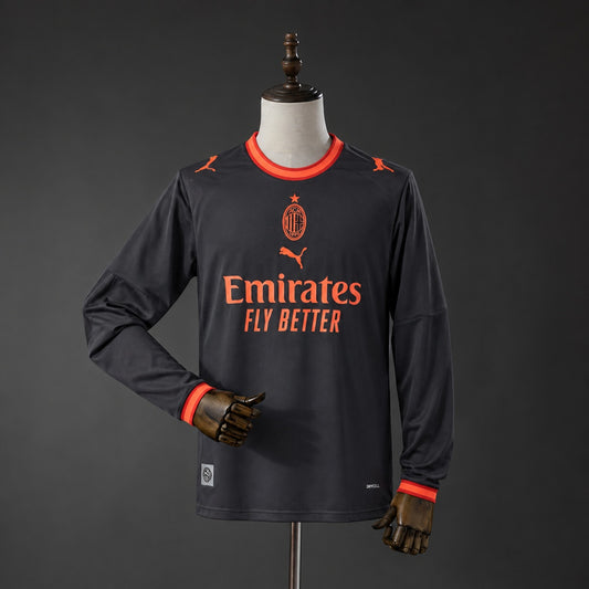 Camiseta AC Milan 3ª Equipación Manga Larga 26/27
