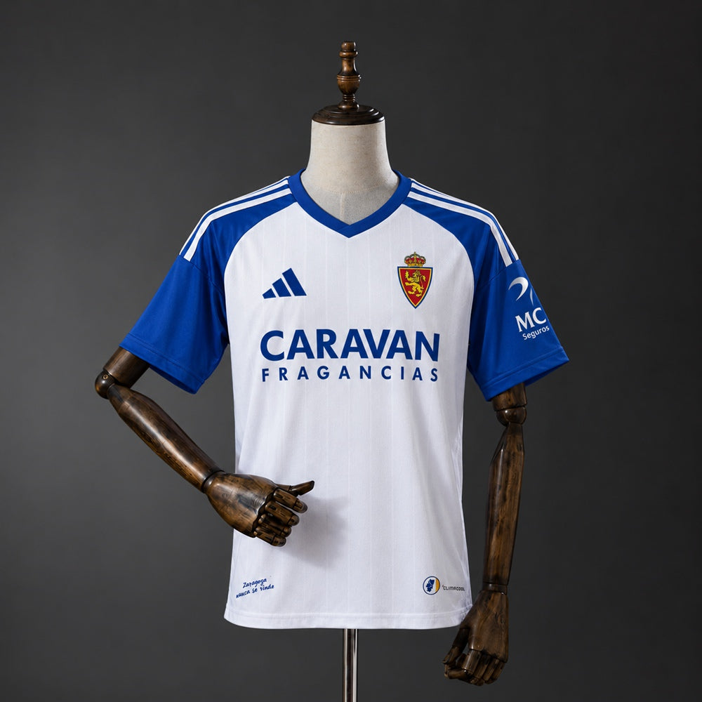 Camiseta Real Zaragoza 1ª Equipación 26/27