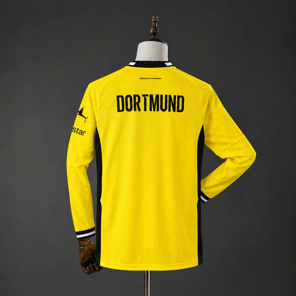 Camiseta Borussia Dortmund 1ª Equipación Manga Larga 26/27