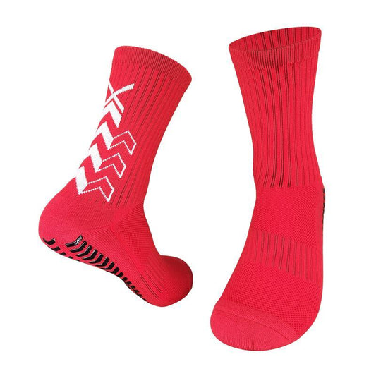 Calcetines antideslizantes rojos · Talla única