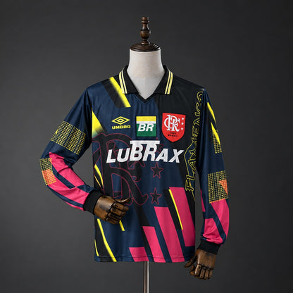 Camiseta Retro Flamengo 1998 Manga Larga