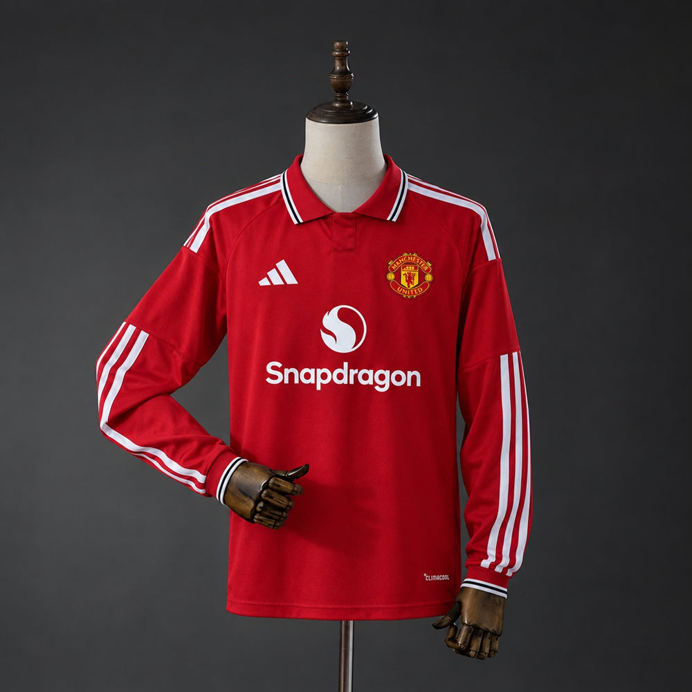Camiseta Manchester United 1ª Equipación Manga Larga 26/27
