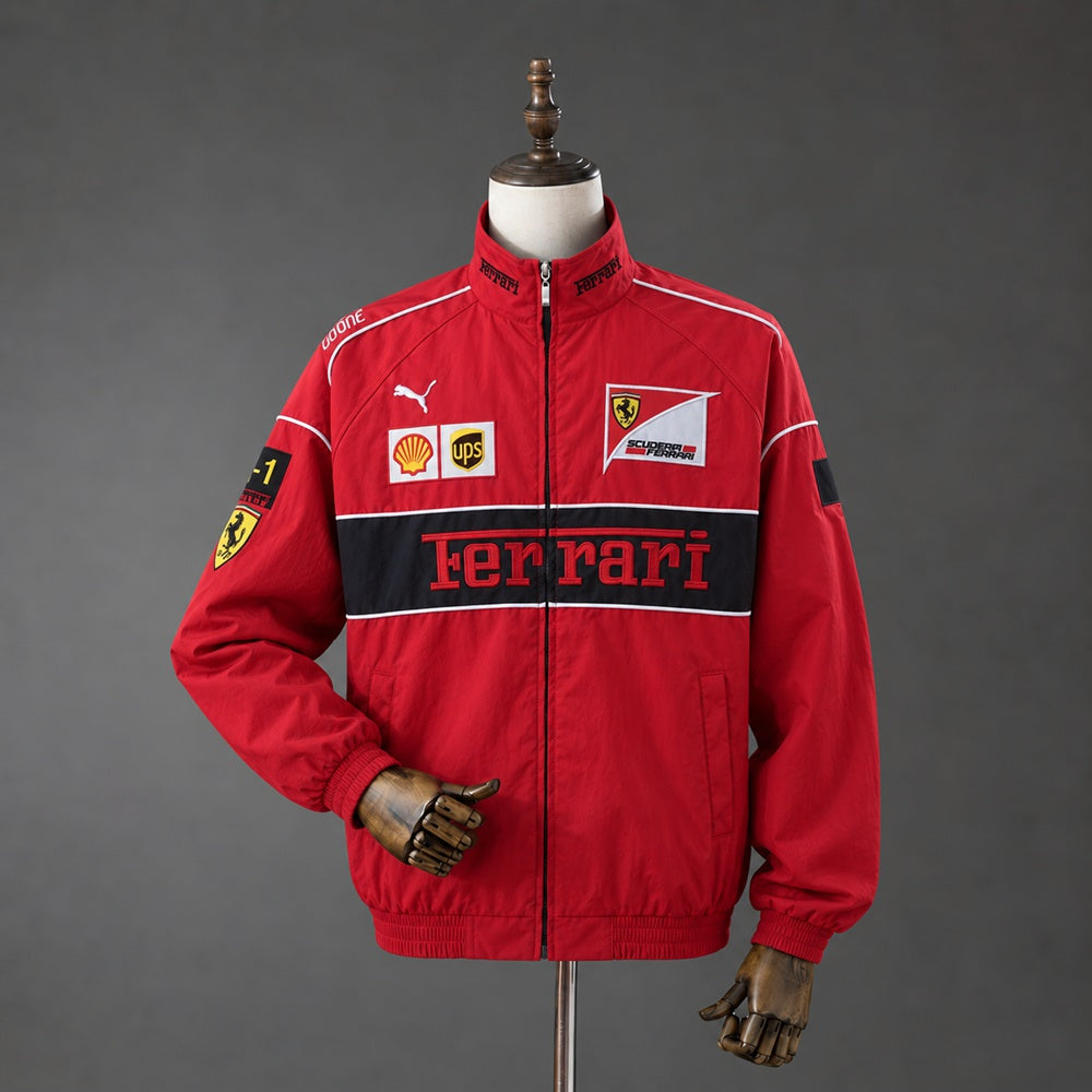 Chaqueta Ferrari Estilo Retro