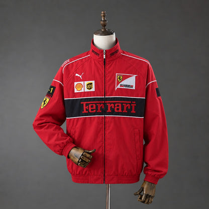 Chaqueta Ferrari Estilo Retro