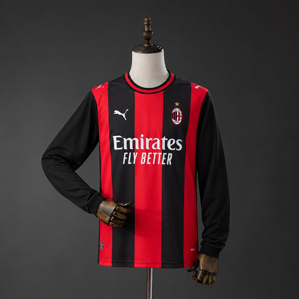 Camiseta AC Milan 1ª Equipación Manga Larga 26/27
