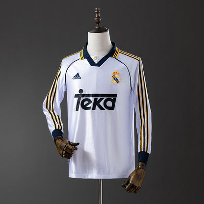 Camiseta Retro Real Madrid Blanca 1998/00