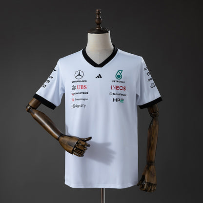 Camiseta Mercedes AMG F1 2026 Blanca