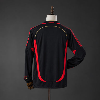 Camiseta Retro AC Milán 2006 Manga Larga