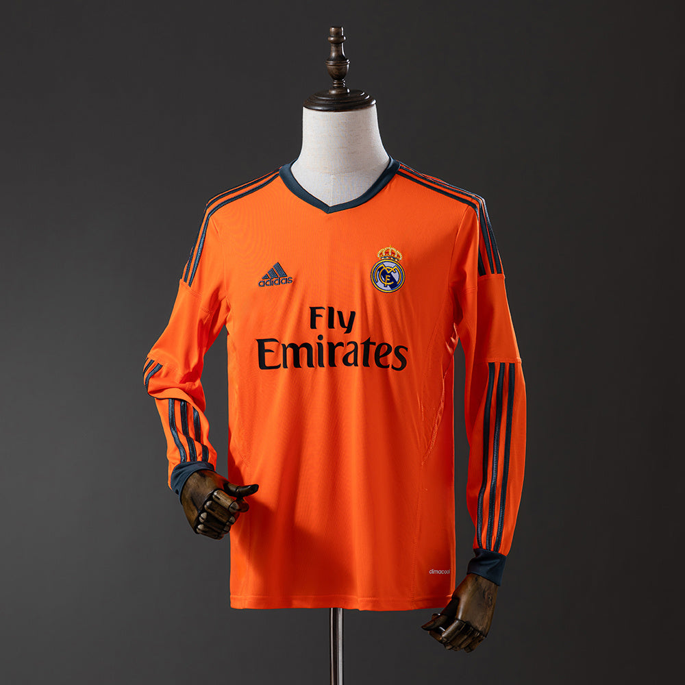 Camiseta Retro Real Madrid Naranja 2013/14