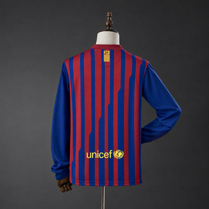 Camiseta Retro FC Barcelona 11/12 Manga Larga