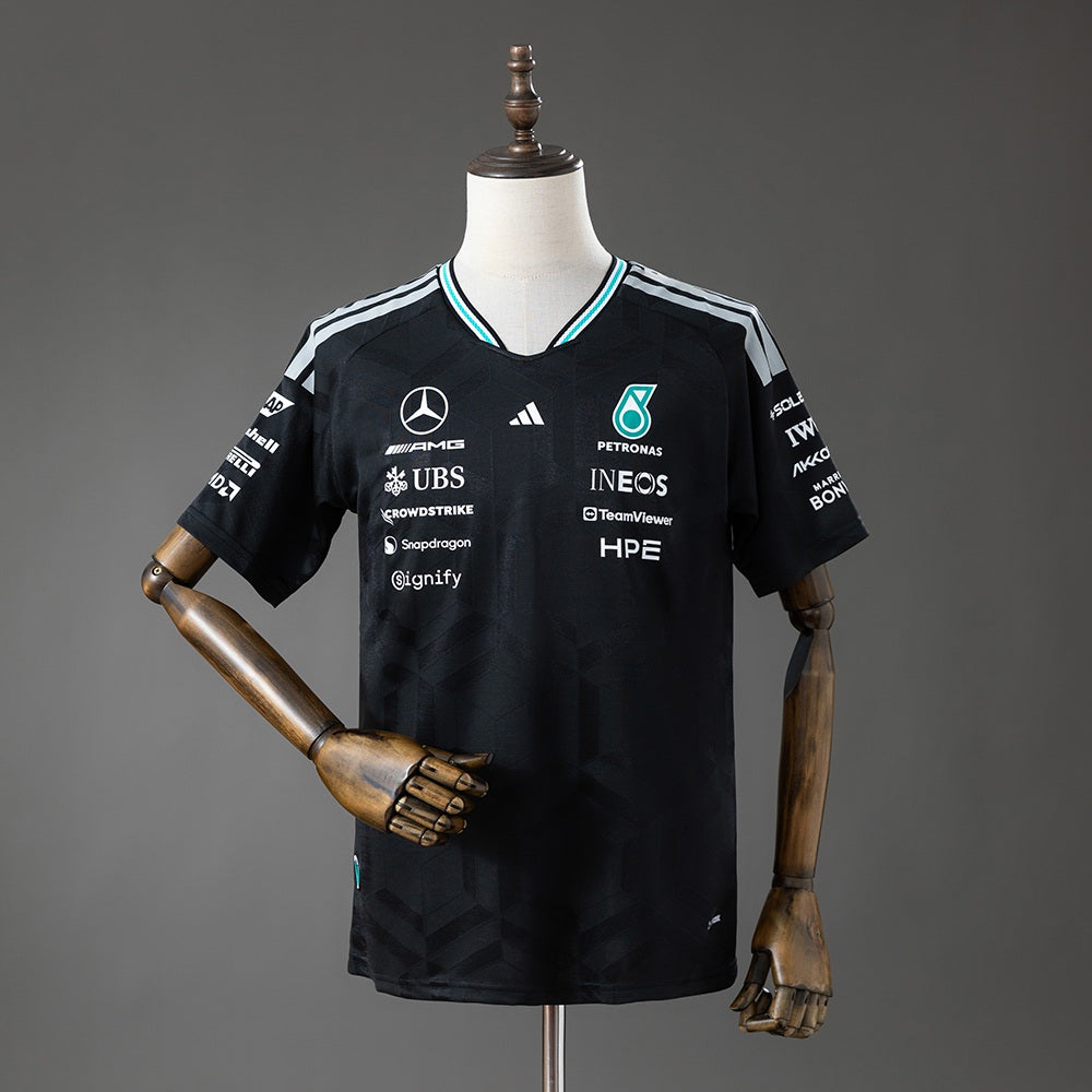 Camiseta Negra Mercedes AMG F1 2026