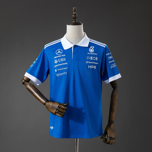 Polo Azul Mercedes AMG F1 2026