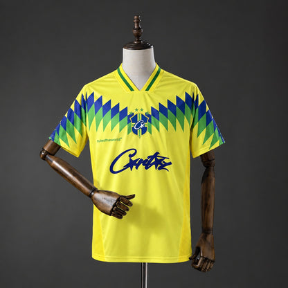Camiseta Retro Corteiz x Brasil 1995