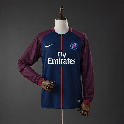 Camiseta Retro PSG 17/18 Manga Larga