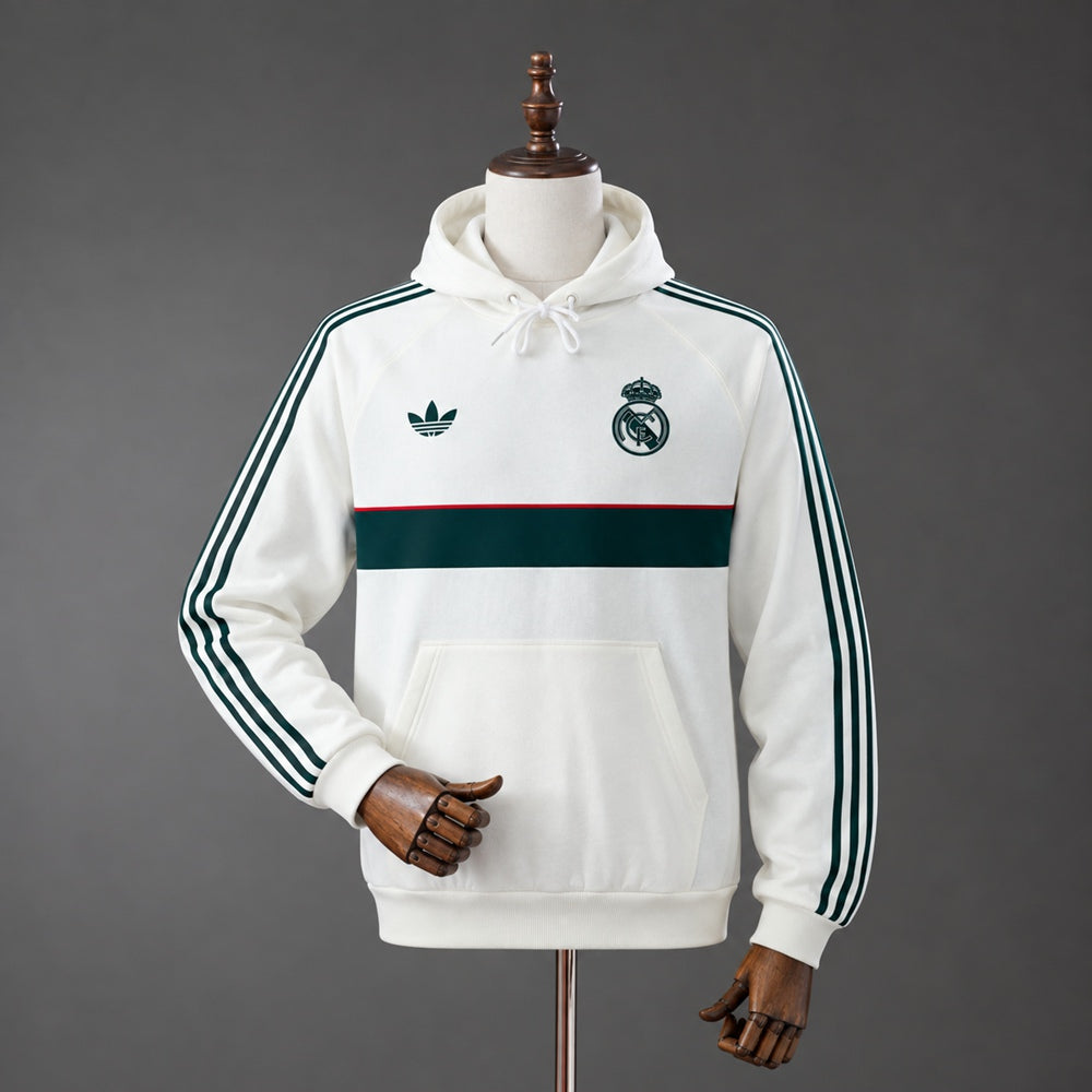Sudadera Real Madrid Blanca