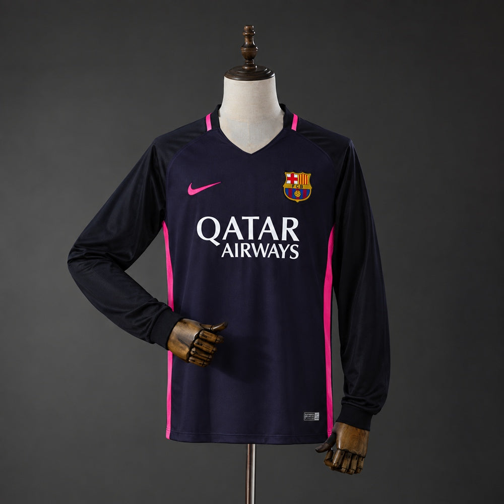 Camiseta Retro FC Barcelona 16/17 Manga Larga
