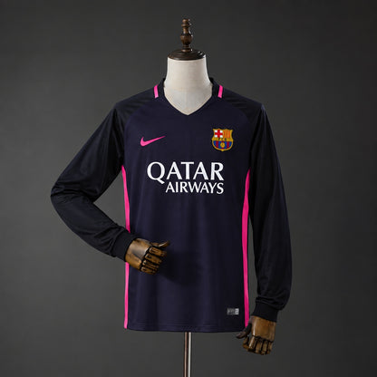 Camiseta Retro FC Barcelona 16/17 Manga Larga